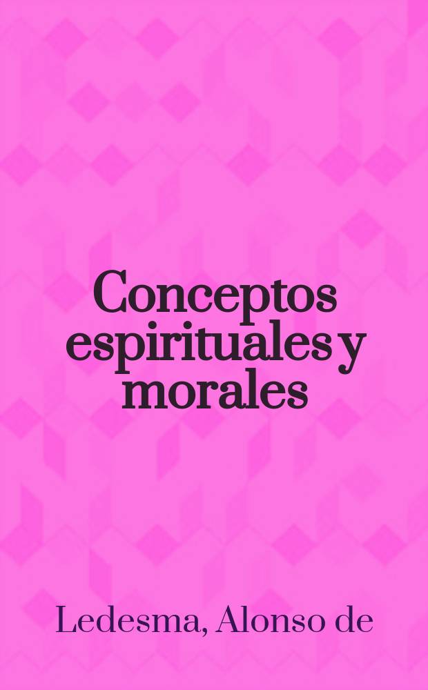 Conceptos espirituales y morales