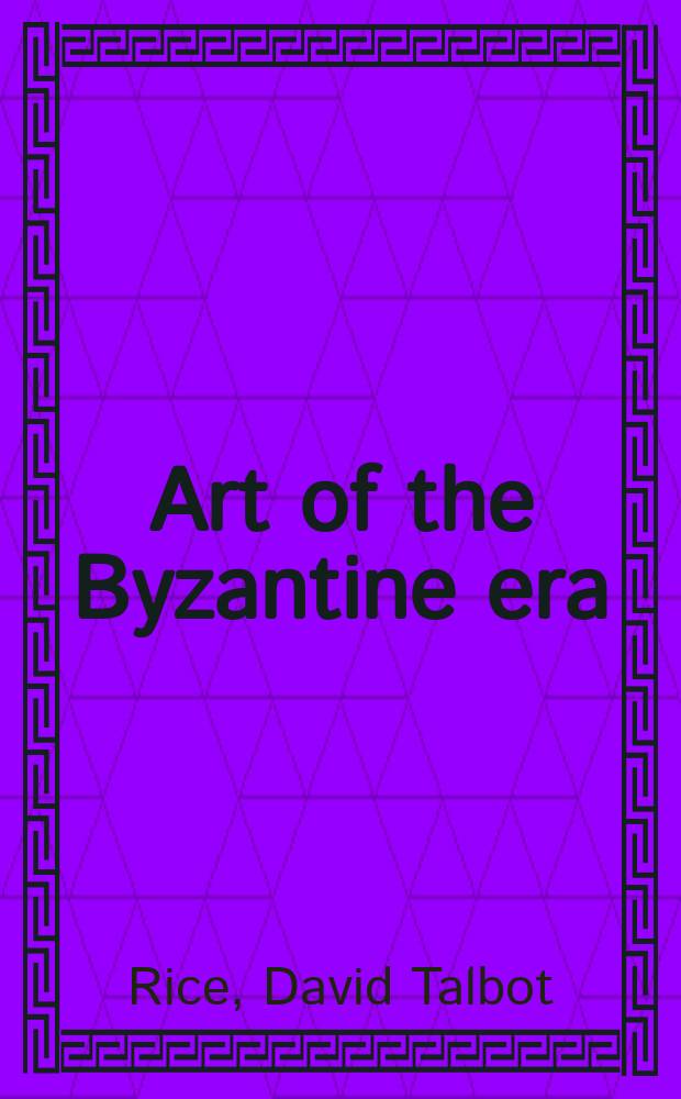 Art of the Byzantine era