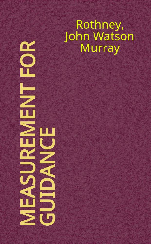 Measurement for guidance