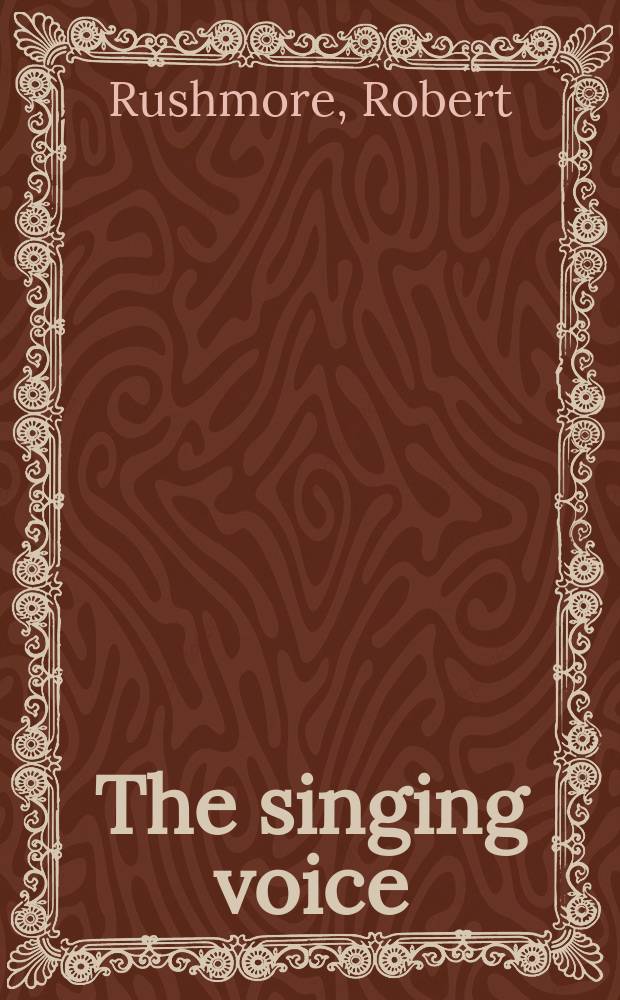 The singing voice
