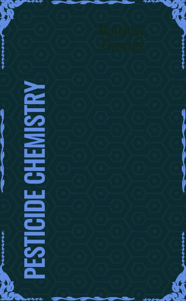 Pesticide chemistry