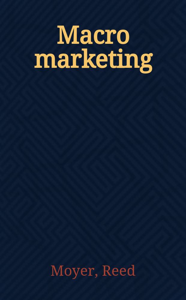 Macro marketing