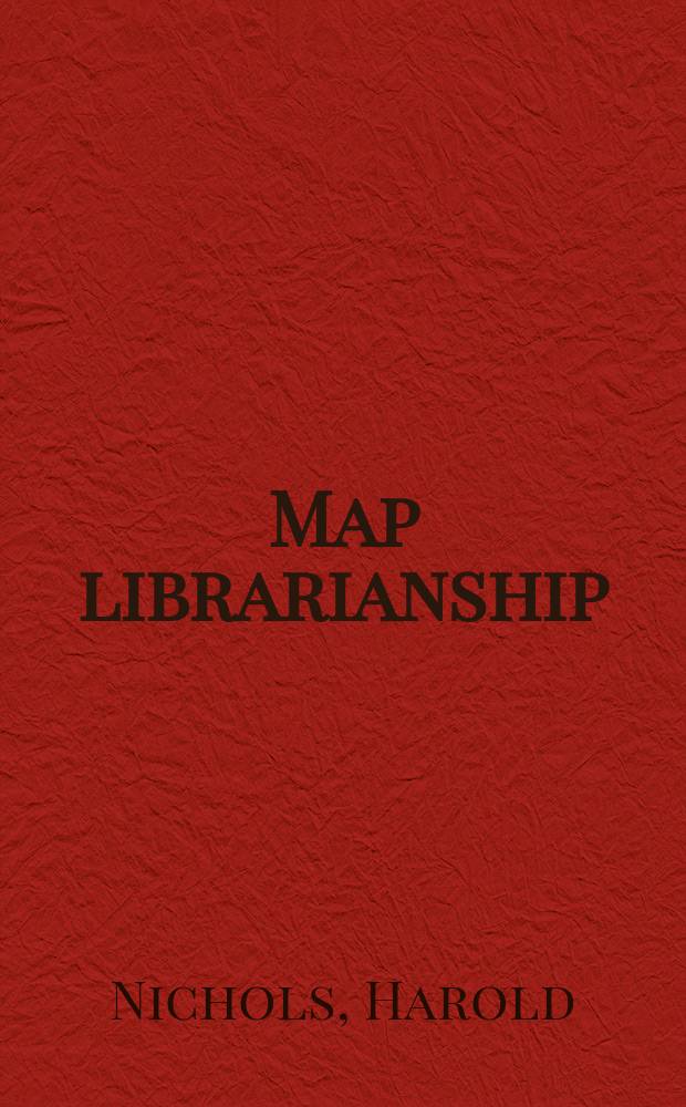 Map librarianship