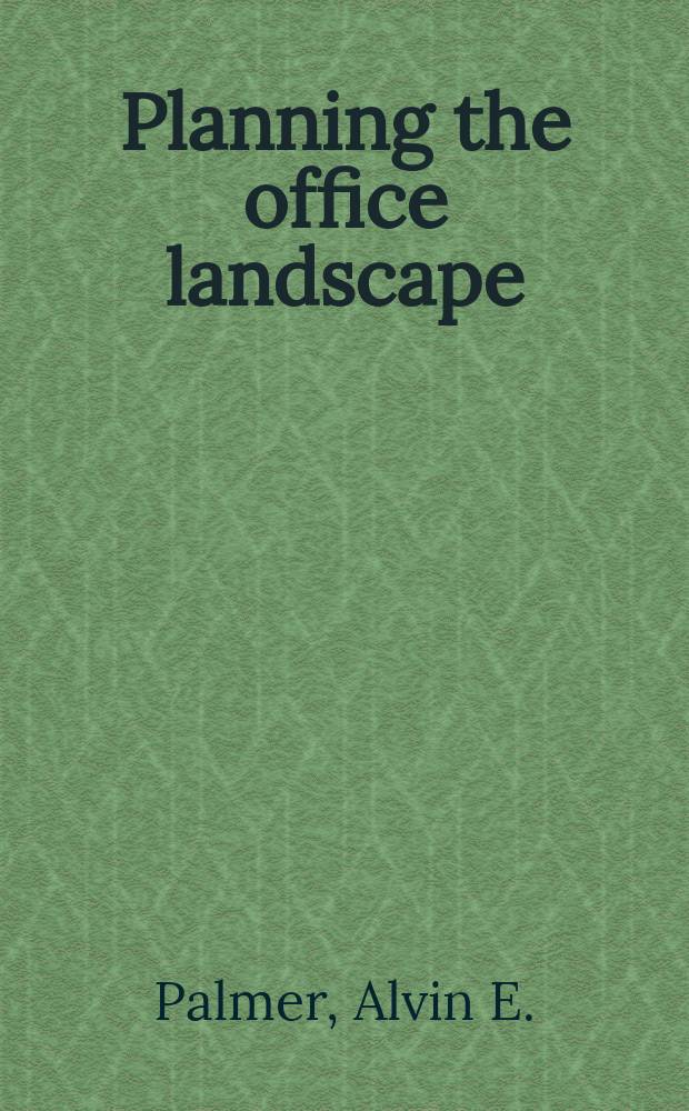 Planning the office landscape