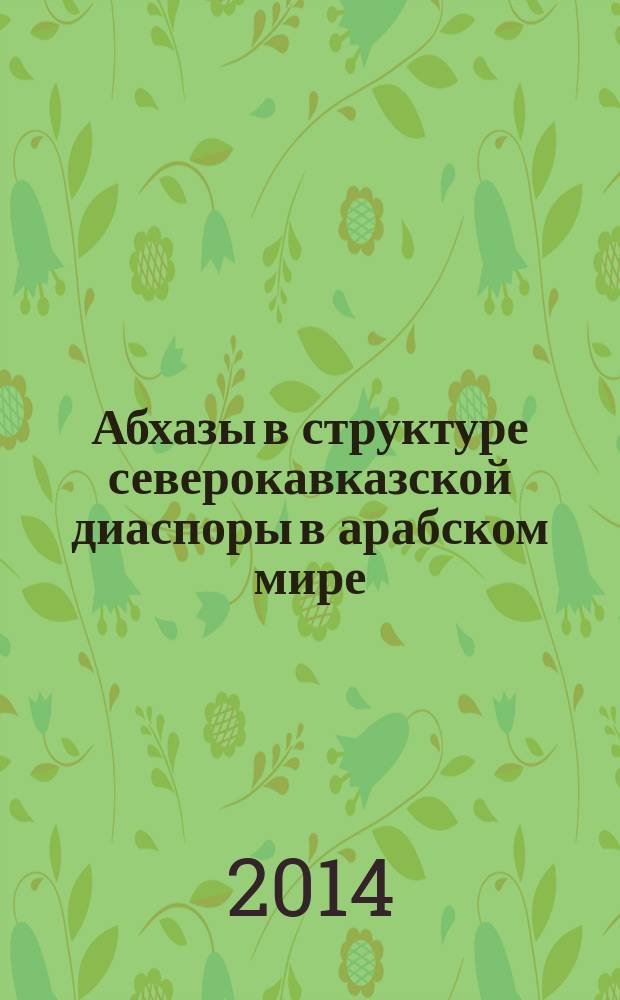 Абхазы в структуре северокавказской диаспоры в арабском мире (XVIII-XX вв.) : автореферат диссертации на соискание ученой степени кандидата исторических наук : специальность 07.00.15 <История международных отношений и внешней политики>