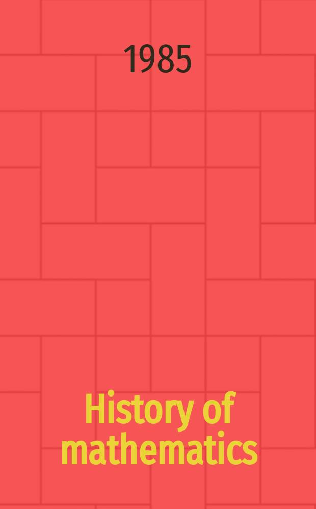 History of mathematics