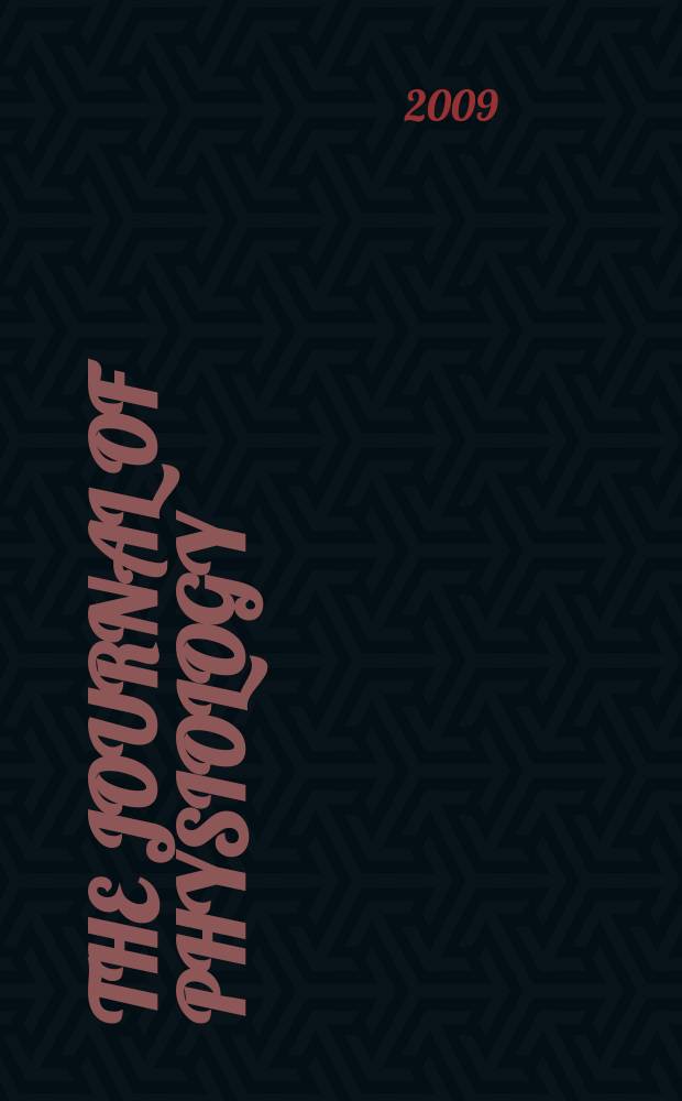 The Journal of physiology : Ed. for the Physiological society. Vol. 587, № 4