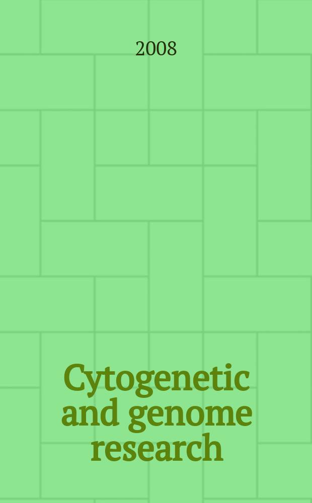 Cytogenetic and genome research : Found. 1962 as Cytogenetics. Vol. 122, № 3/4 : Telomeres and telomerase