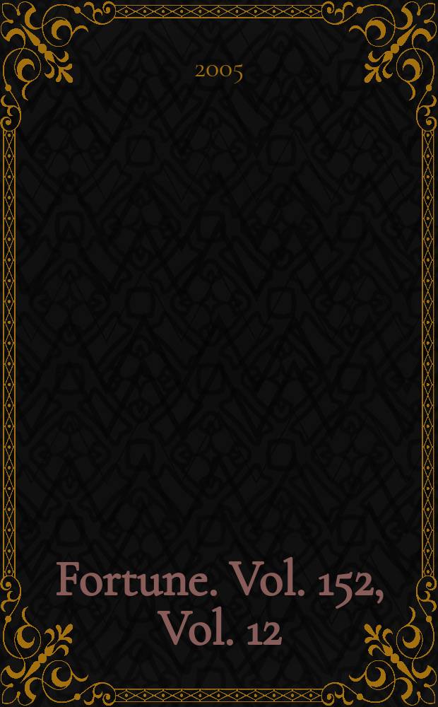 Fortune. Vol. 152, Vol. 12