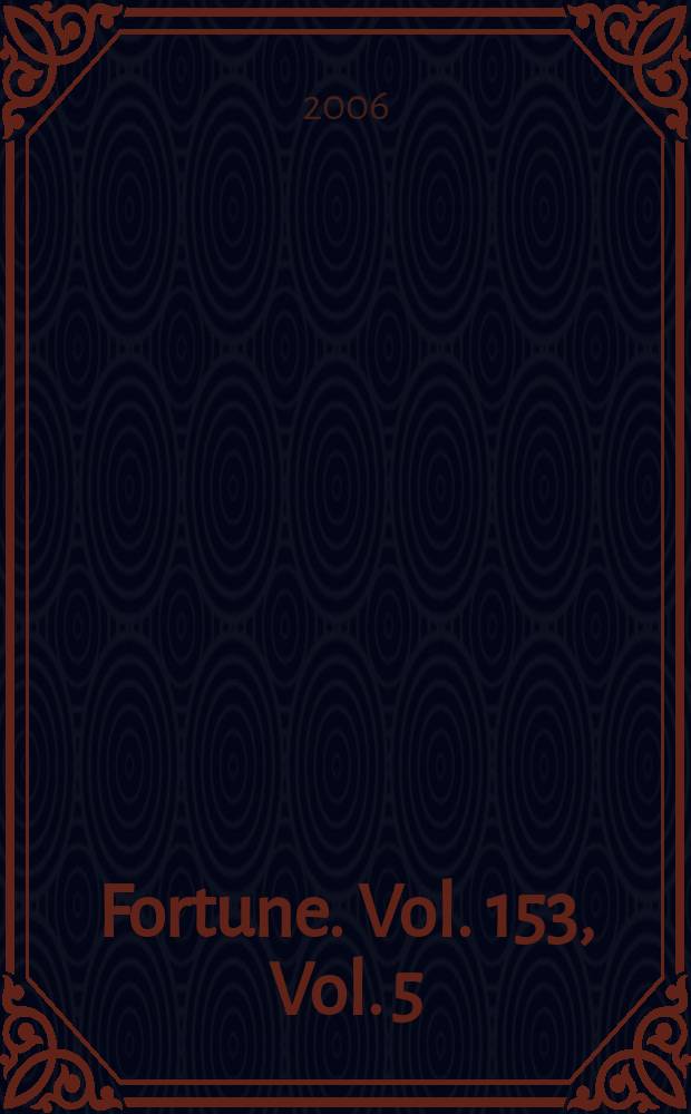 Fortune. Vol. 153, Vol. 5