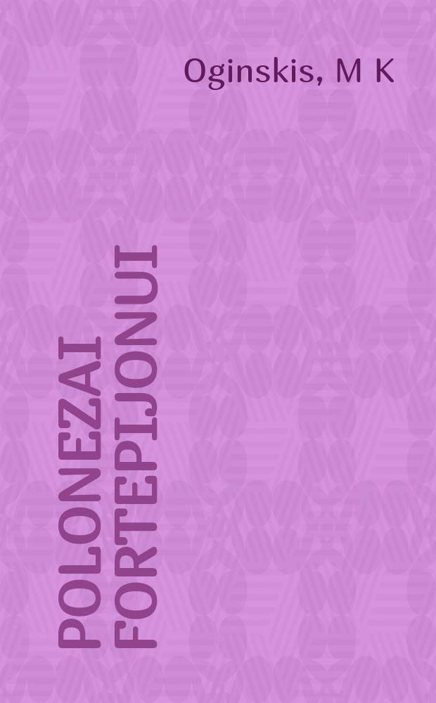 24 polonezai fortepijonui