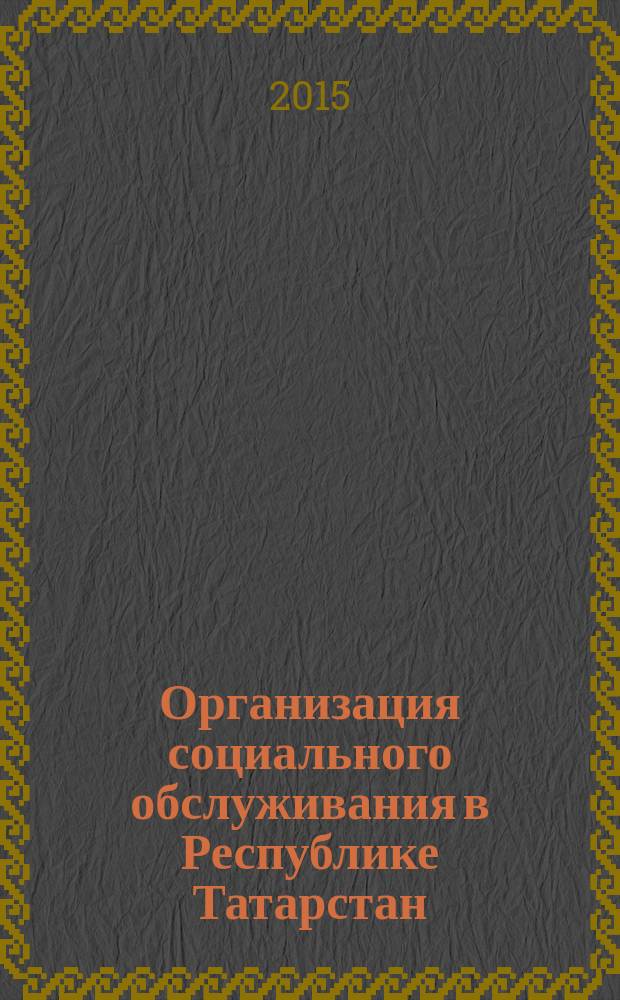 Организация социального обслуживания в Республике Татарстан : сборник статей