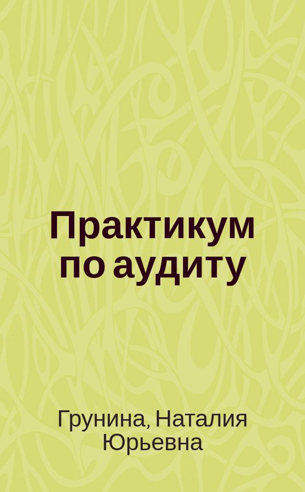 Практикум по аудиту