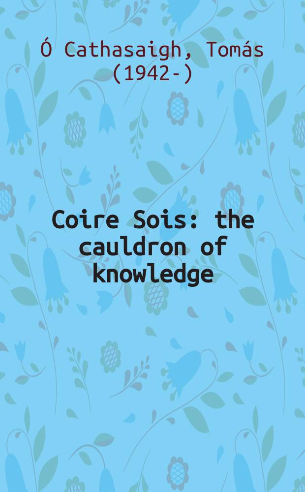 Coire Sois : the cauldron of knowledge : a companion to early Irish saga = Котел удовольствия