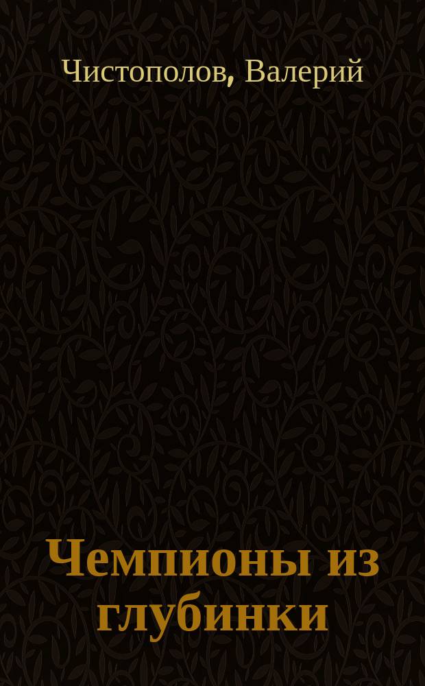 Чемпионы из глубинки : очерки