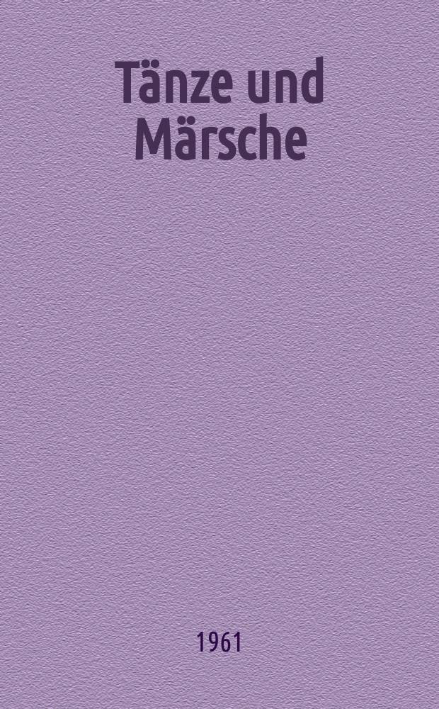 T&auml;nze und M&auml;rsche