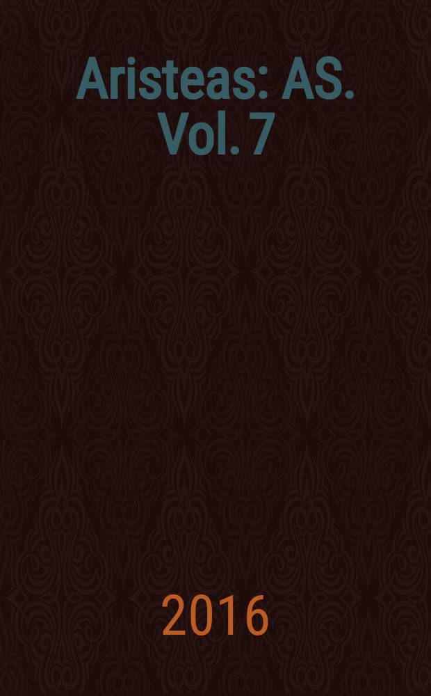 Aristeas : AS. Vol. 7 : После Гомера