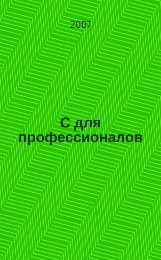 1С для профессионалов : Ежемес. журн. для проф. разработчиков в 1С. 2007, № 10 (58)