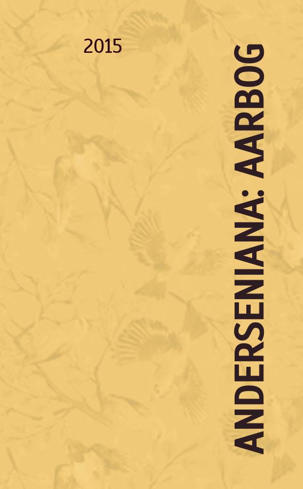 Anderseniana : Aarbog
