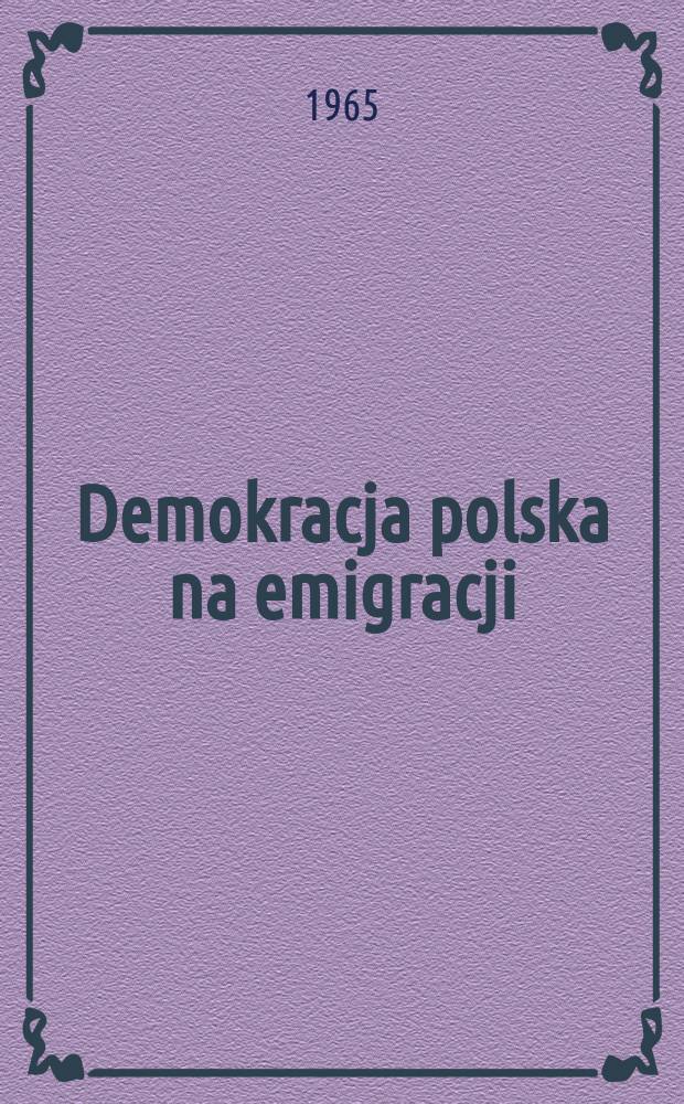 Demokracja polska na emigracji