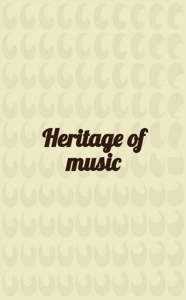 Heritage of music