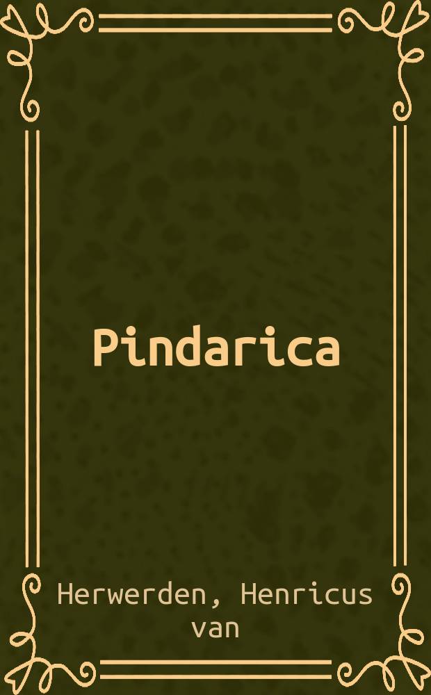 [Pindarica