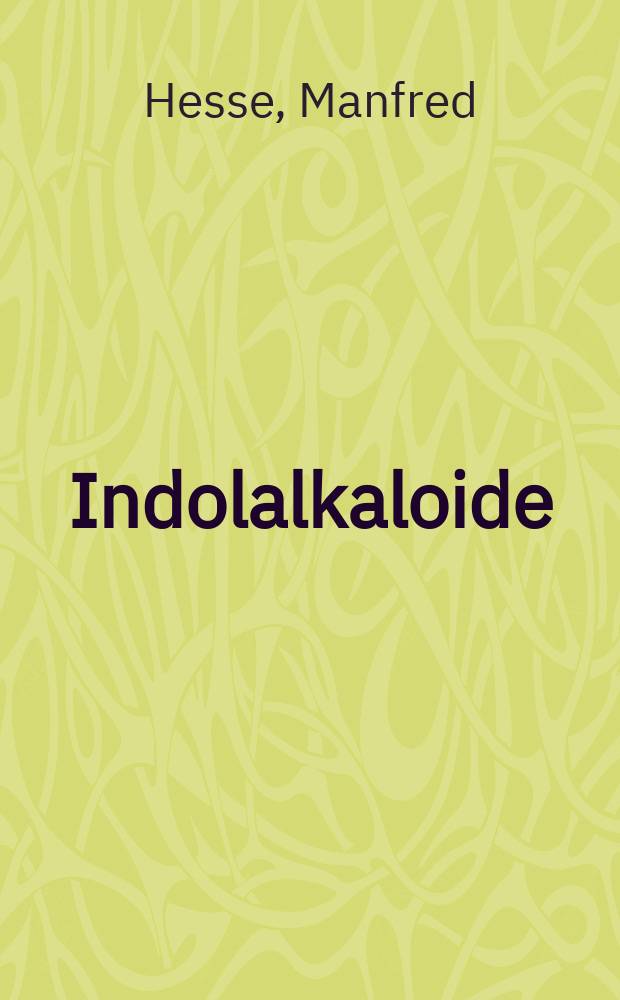 Indolalkaloide