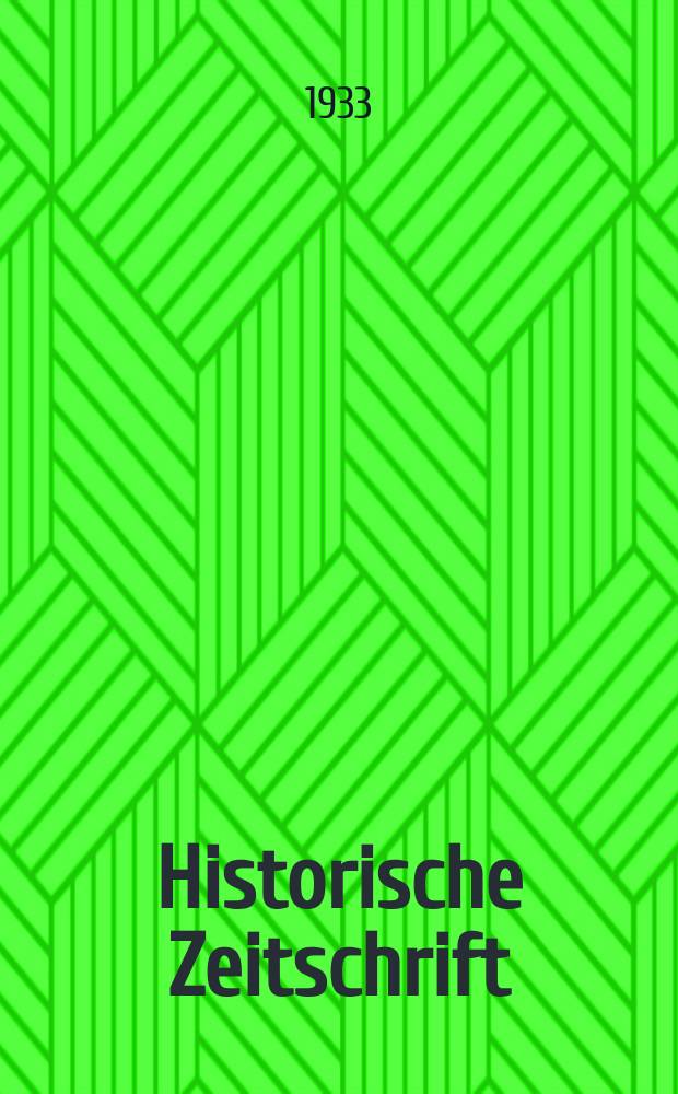 Historische Zeitschrift