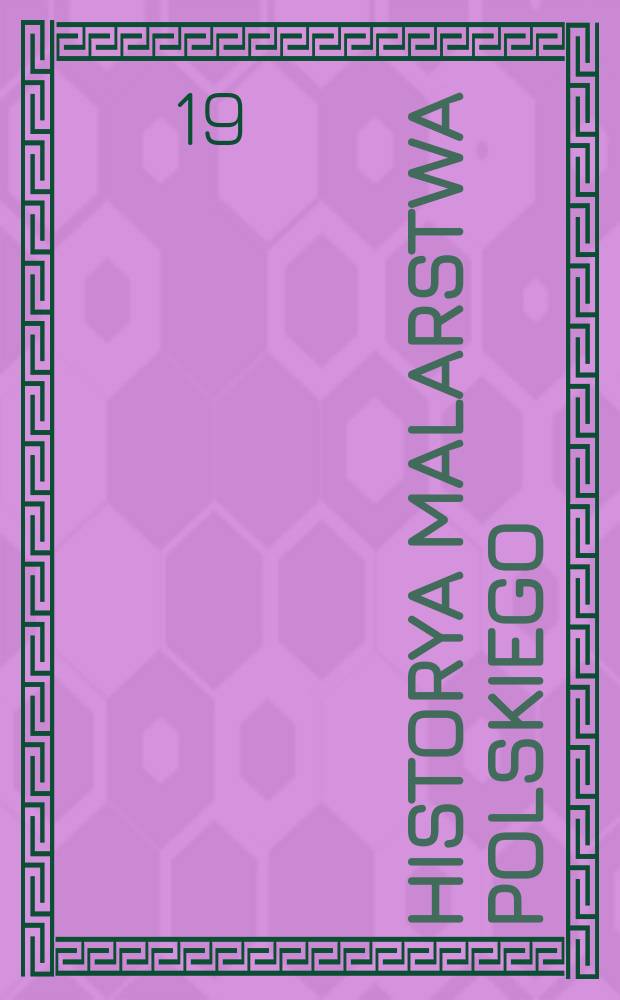 Historya malarstwa polskiego