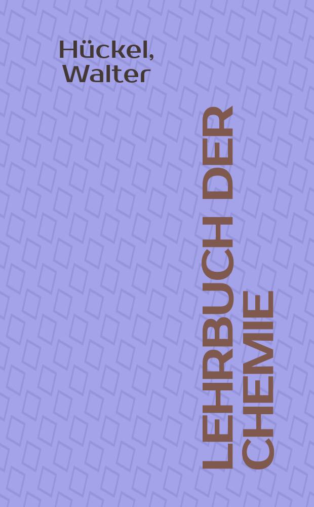 Lehrbuch der Chemie