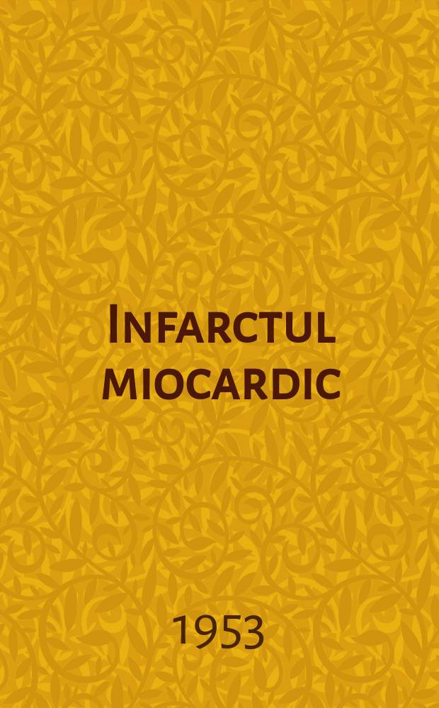 Infarctul miocardic