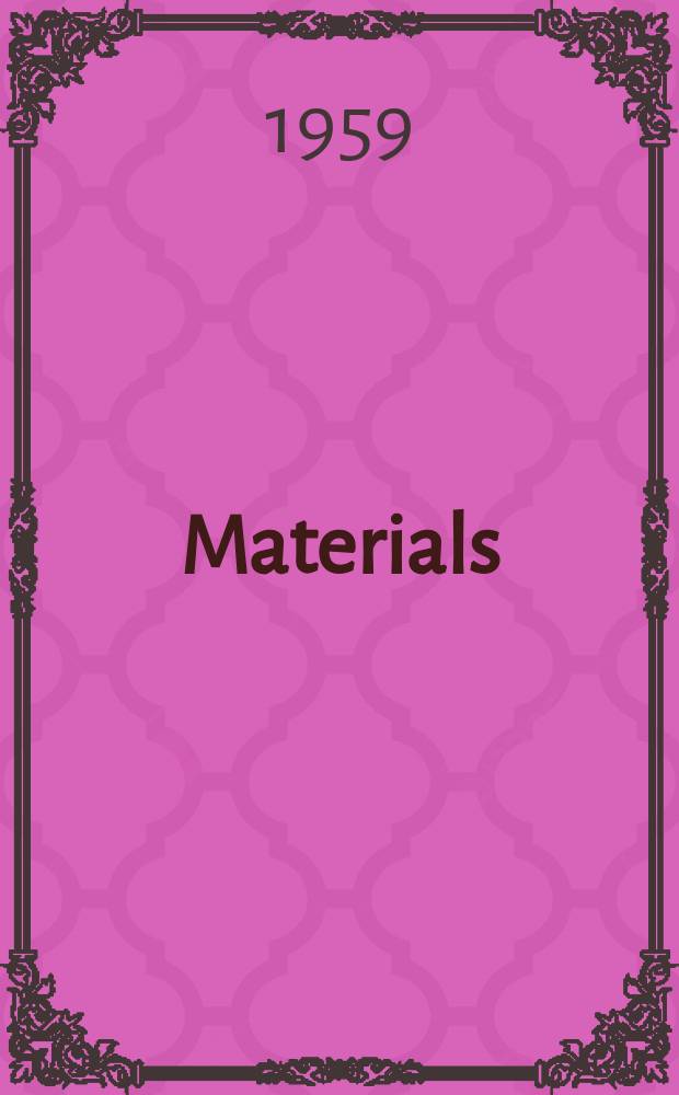 [Materials]