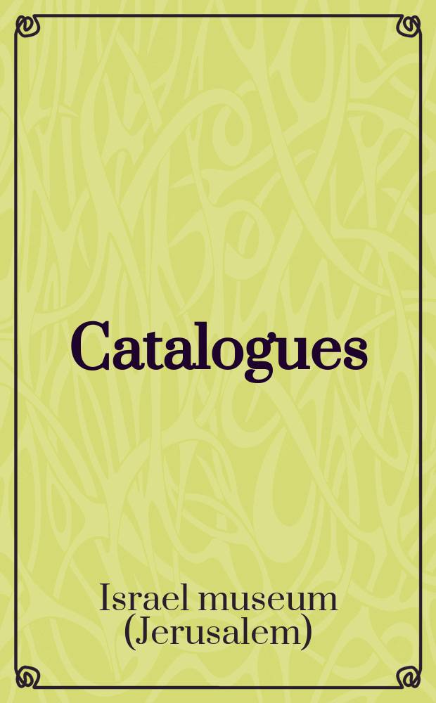 [Catalogues]