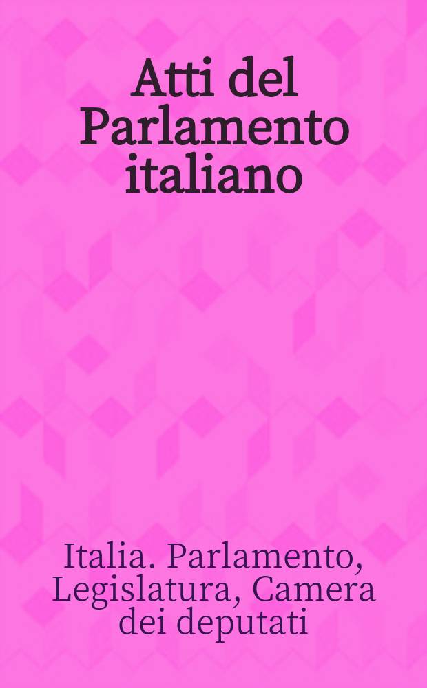 Atti del Parlamento italiano : Camera dei deputati, sessione 1904-905 (1-a della XXII legislatura) : Discussioni