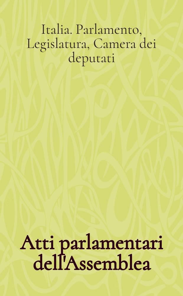 Atti parlamentari dell'Assemblea : Anno 1963-67 : Discussioni