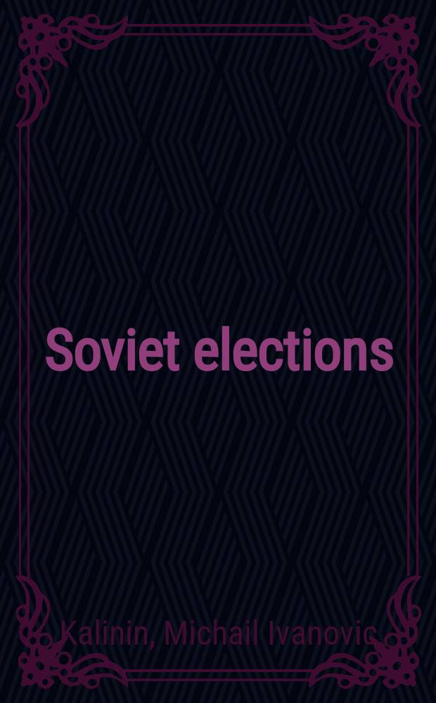 Soviet elections