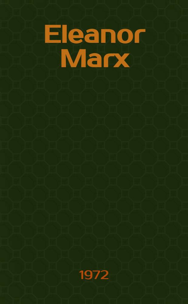 Eleanor Marx