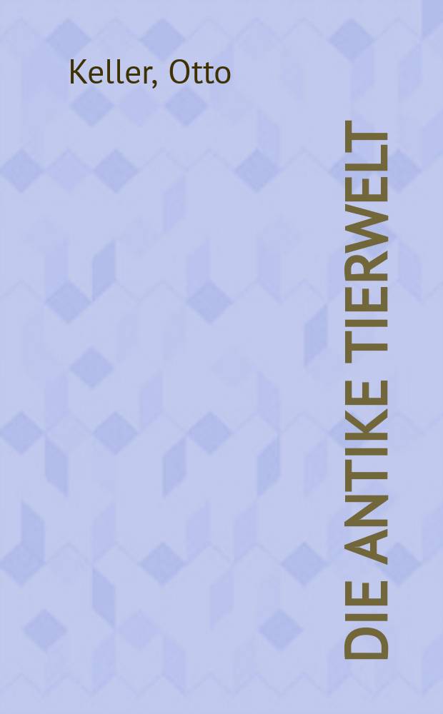 Die antike Tierwelt