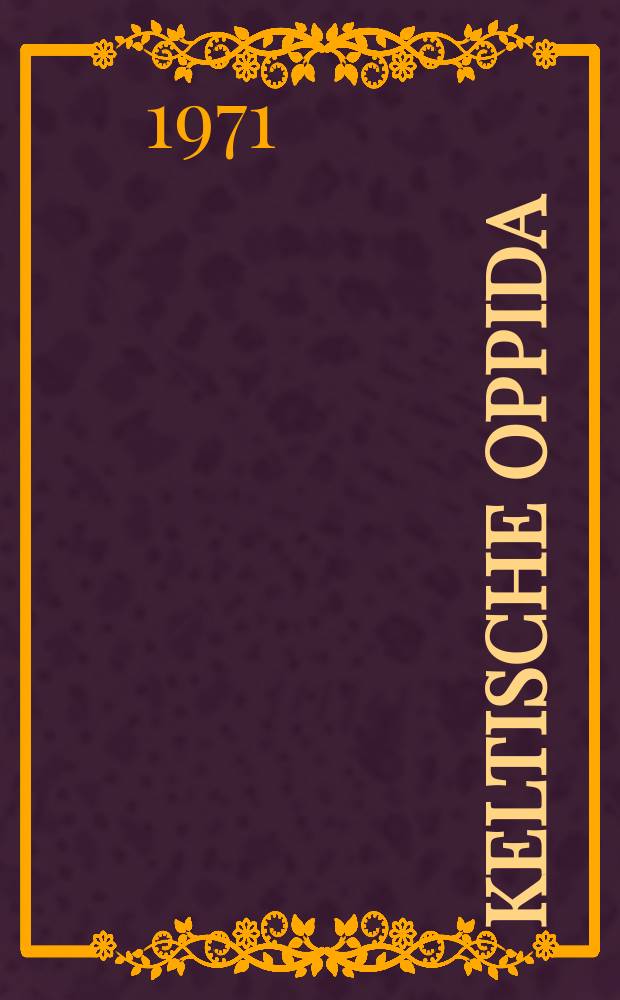 Keltische Oppida