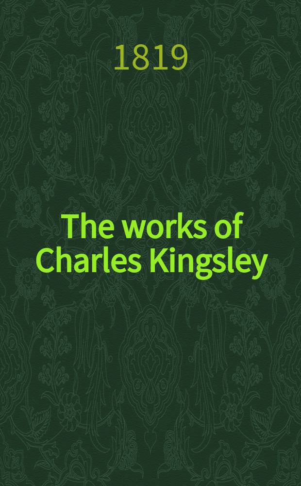 The works of Charles Kingsley