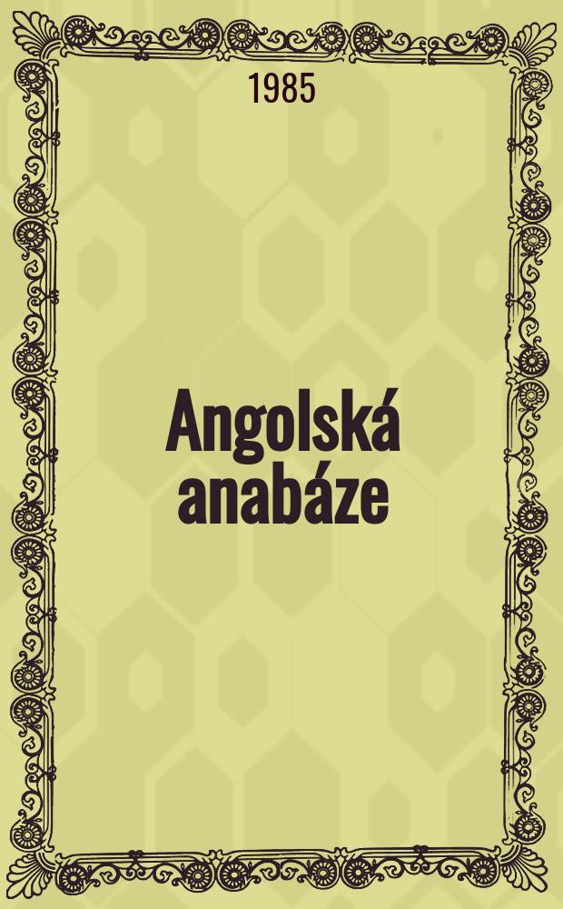 Angolská anabáze