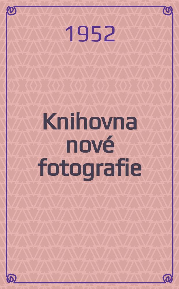 Knihovna nové fotografie