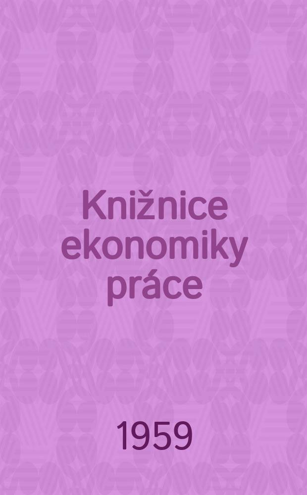 Knižnice ekonomiky pr&aacute;ce