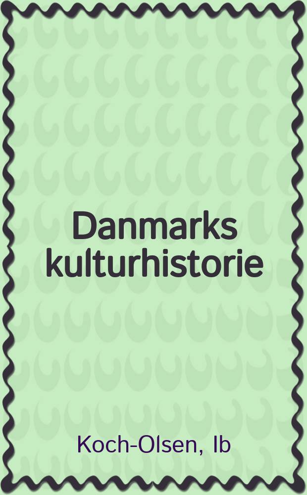 Danmarks kulturhistorie
