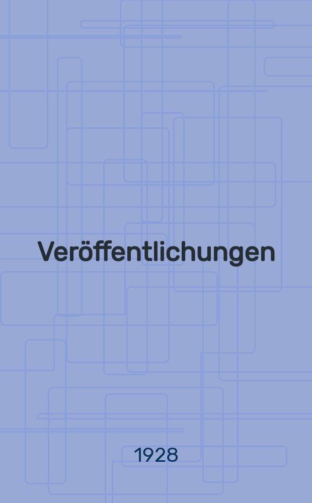 Veröffentlichungen