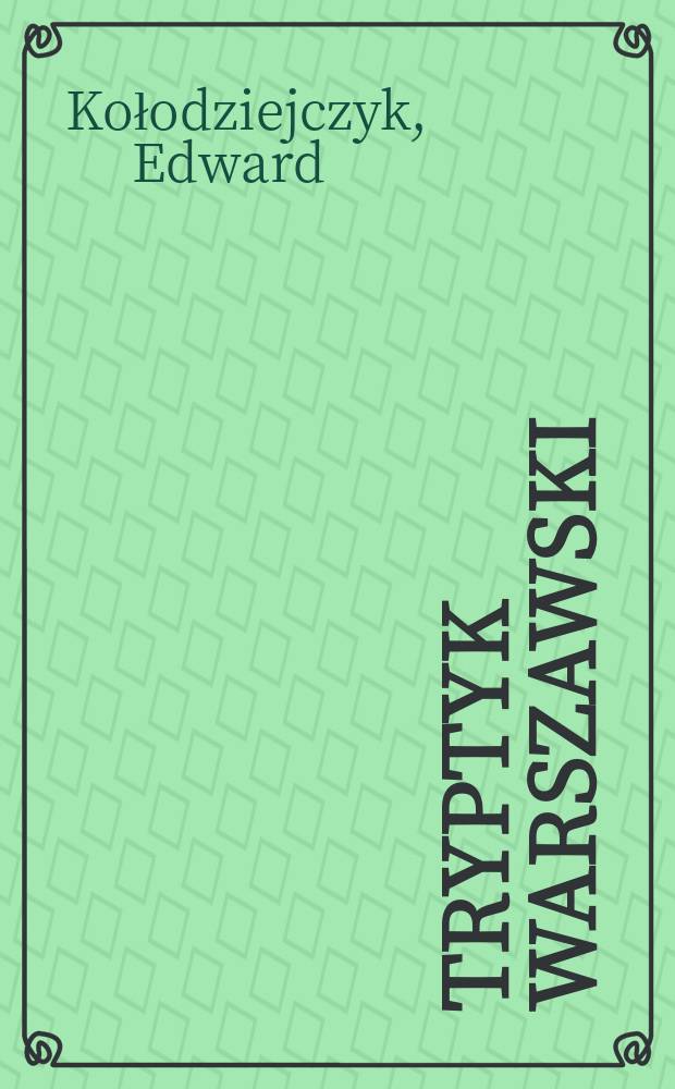 Tryptyk warszawski