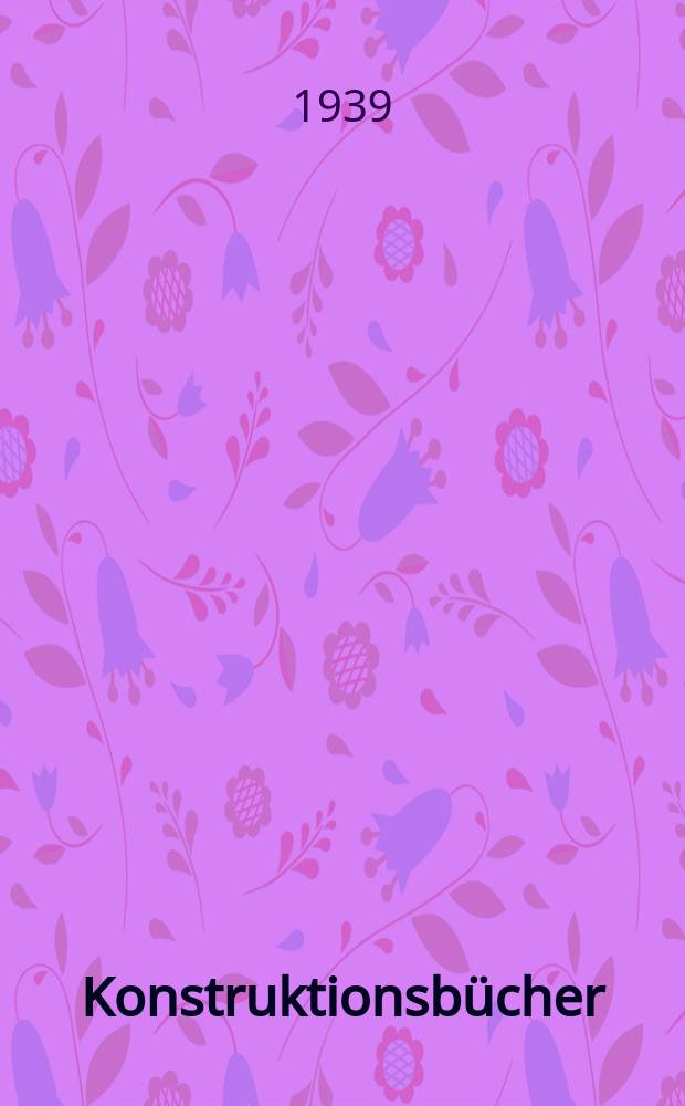Konstruktionsbücher