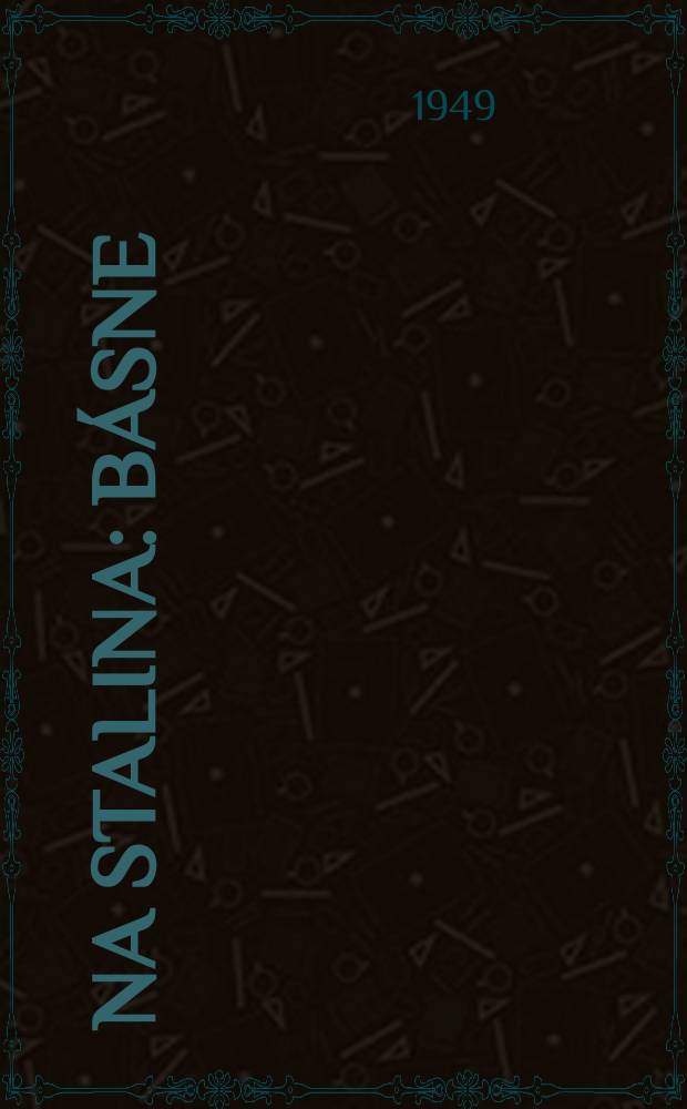Na Stalina : Básne