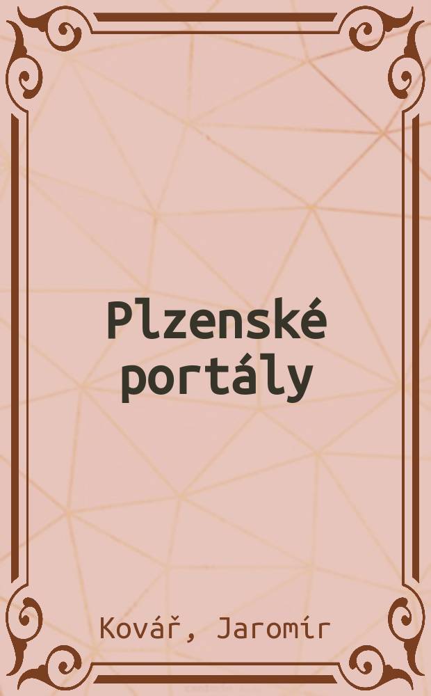 Plzenské portály