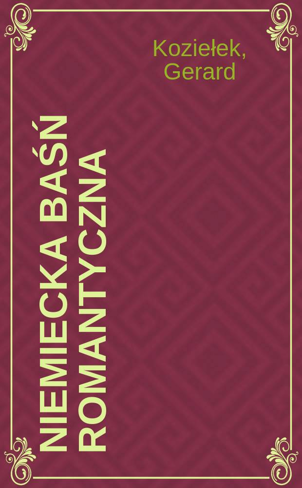 Niemiecka baśń romantyczna